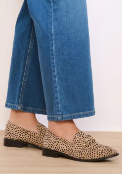 LolaLiza Glanzende loafers met gesp- Schoenen