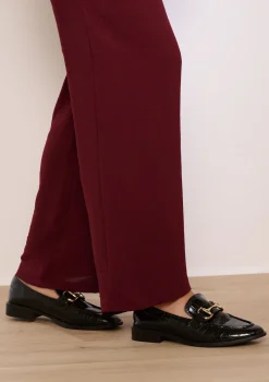 LolaLiza Glanzende loafers met gesp- Schoenen