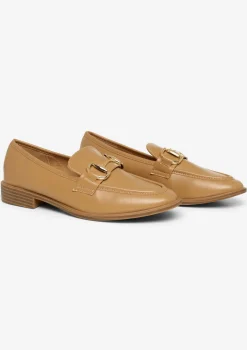 LolaLiza Glanzende loafers met gesp- Schoenen