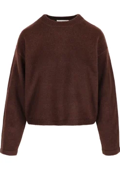 LolaLiza Glanzende ronde hals trui- Truien En Cardigans