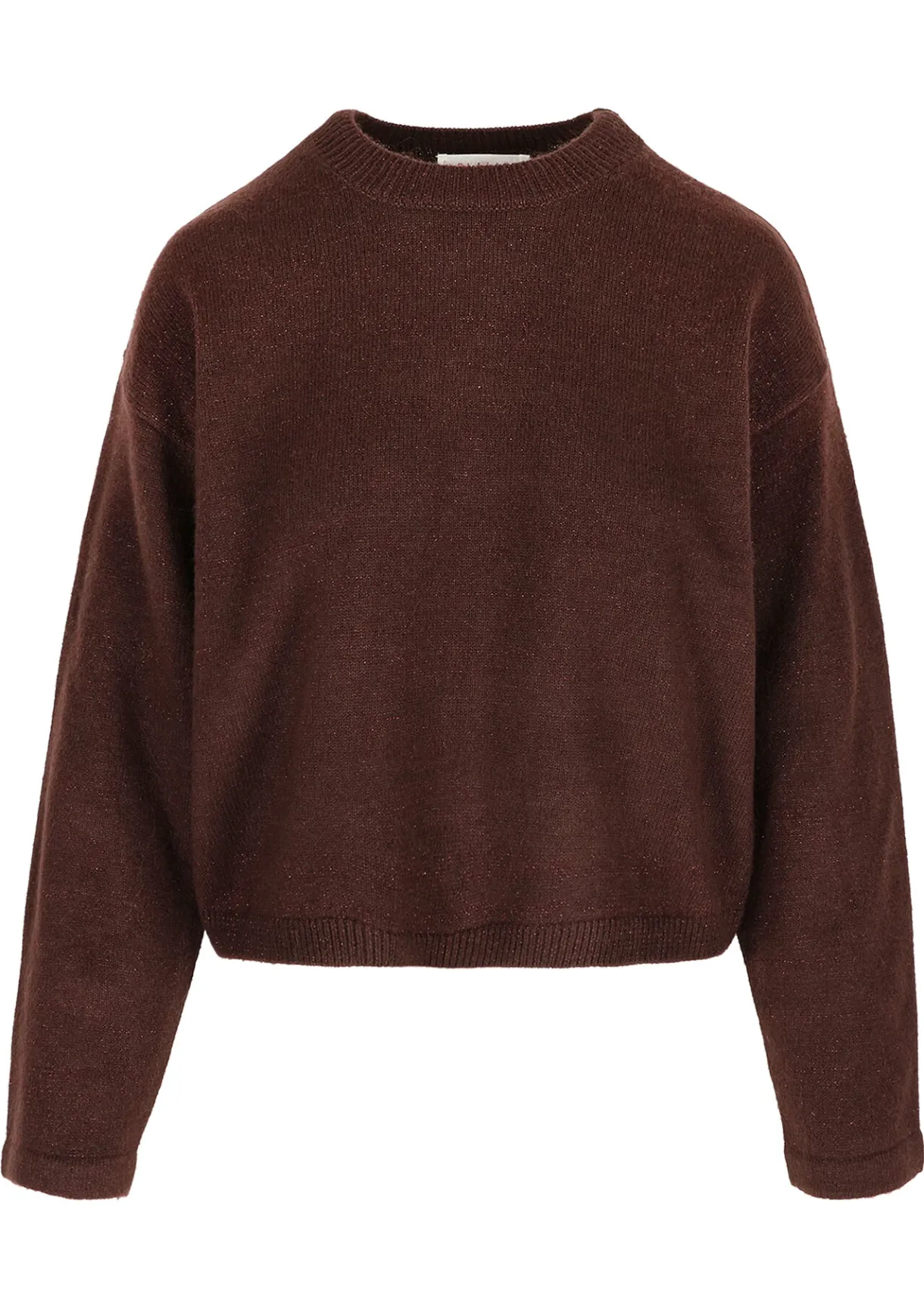 LolaLiza Glanzende ronde hals trui- Truien En Cardigans