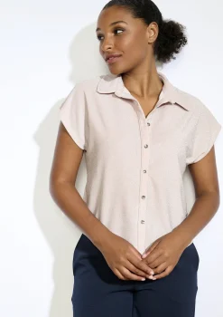 LolaLiza Glanzende soepele blouse- Tops En T-Shirts