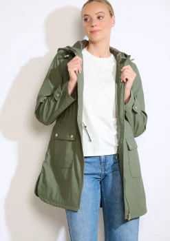 LolaLiza Halflange regenjas met kap- Mantels En Jassen