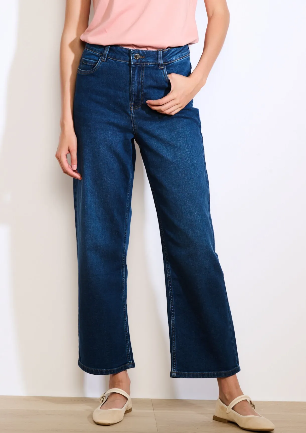 LolaLiza High waist wide leg jeans- Jeans