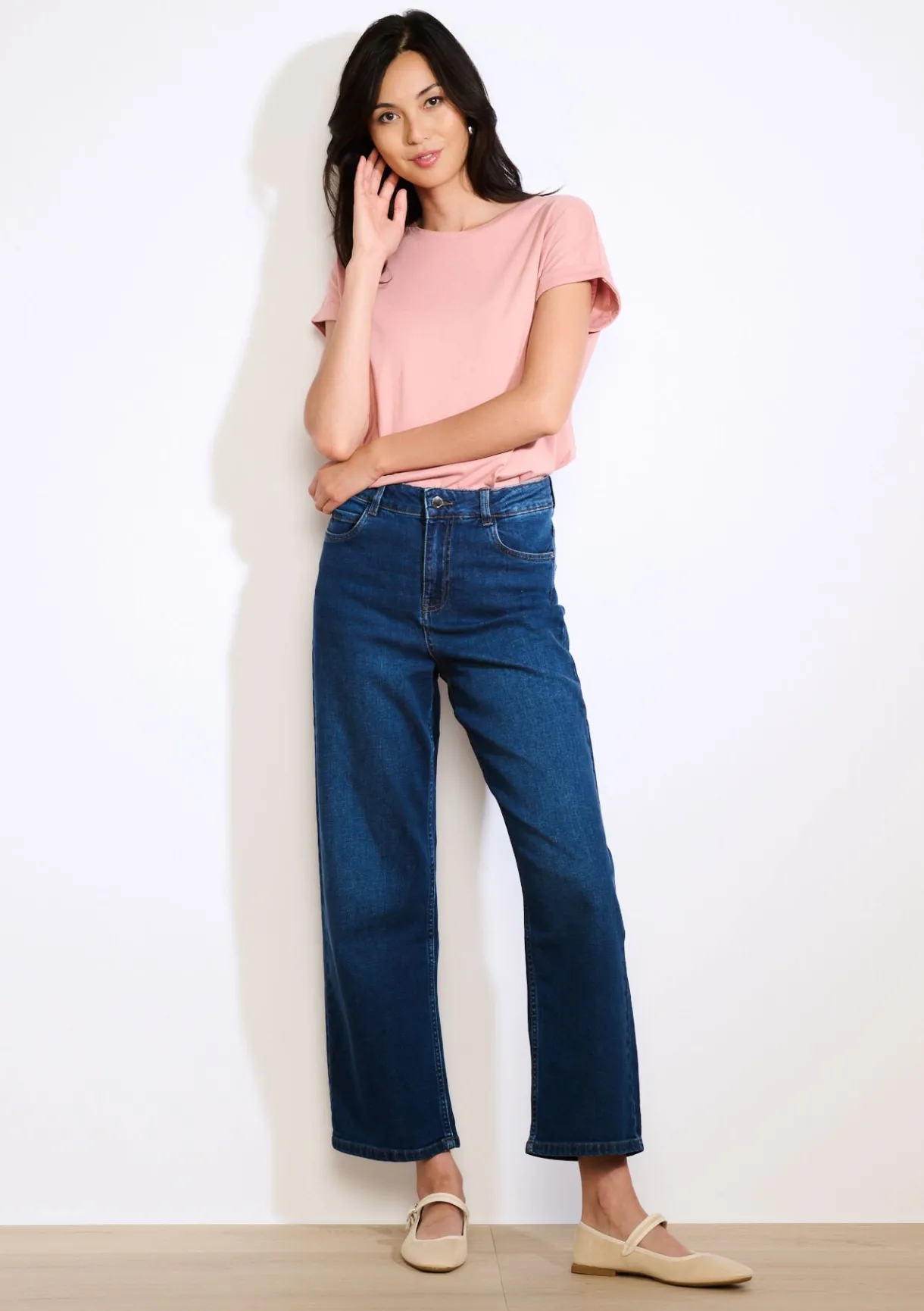 LolaLiza High waist wide leg jeans- Jeans