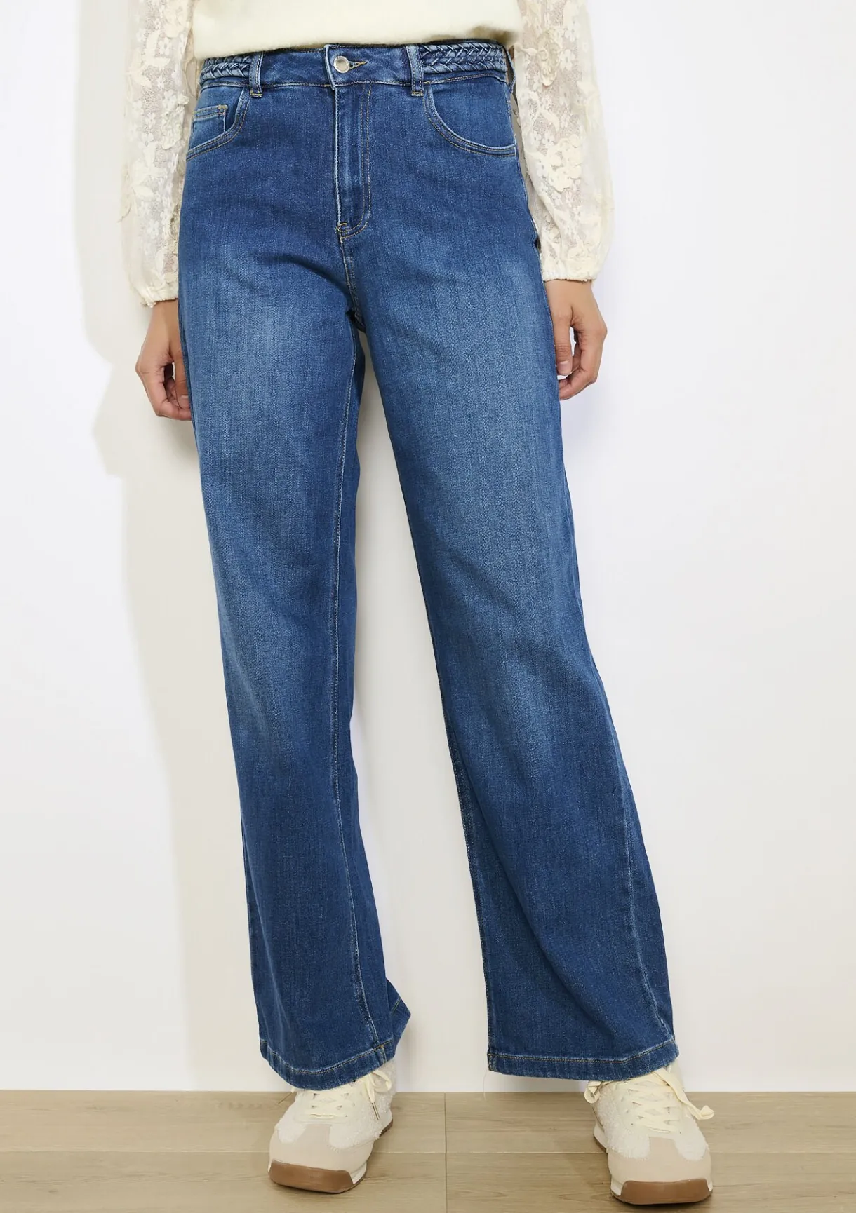 LolaLiza High-waist wijde jeans- Jeans