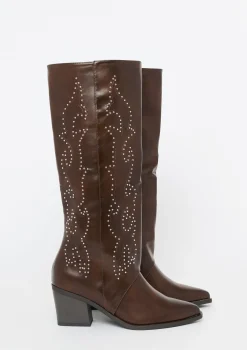 LolaLiza Hoge laarzen met studs- Schoenen