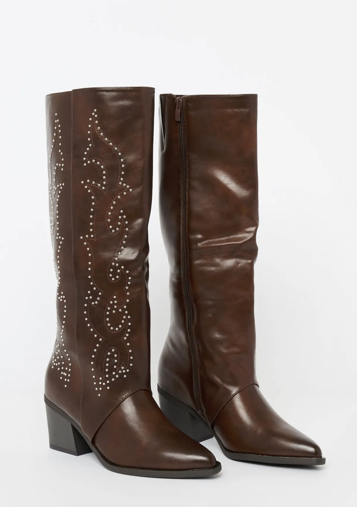 LolaLiza Hoge laarzen met studs- Schoenen