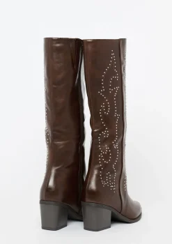 LolaLiza Hoge laarzen met studs- Schoenen