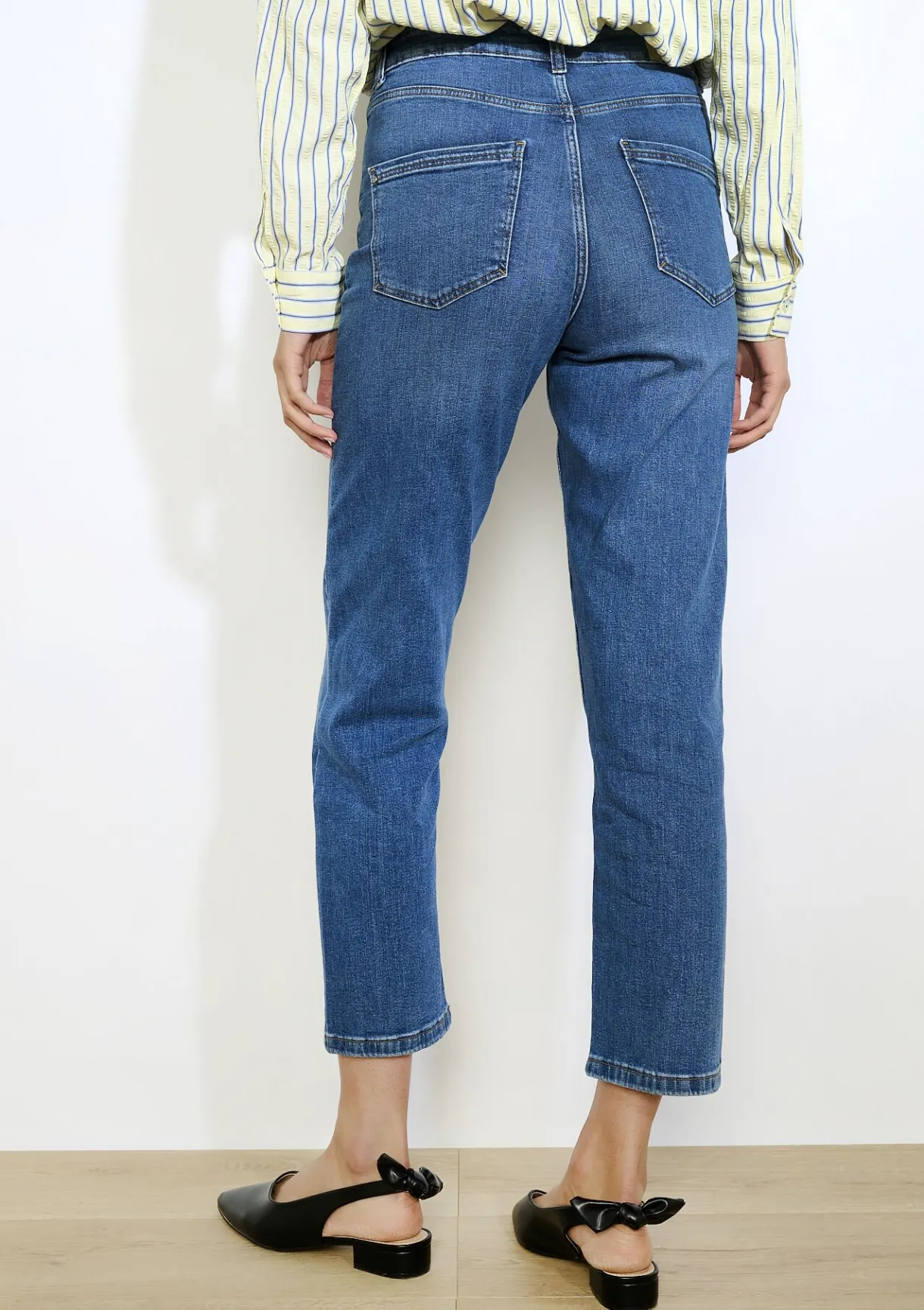 LolaLiza Hoge taille rechte jeans- Jeans