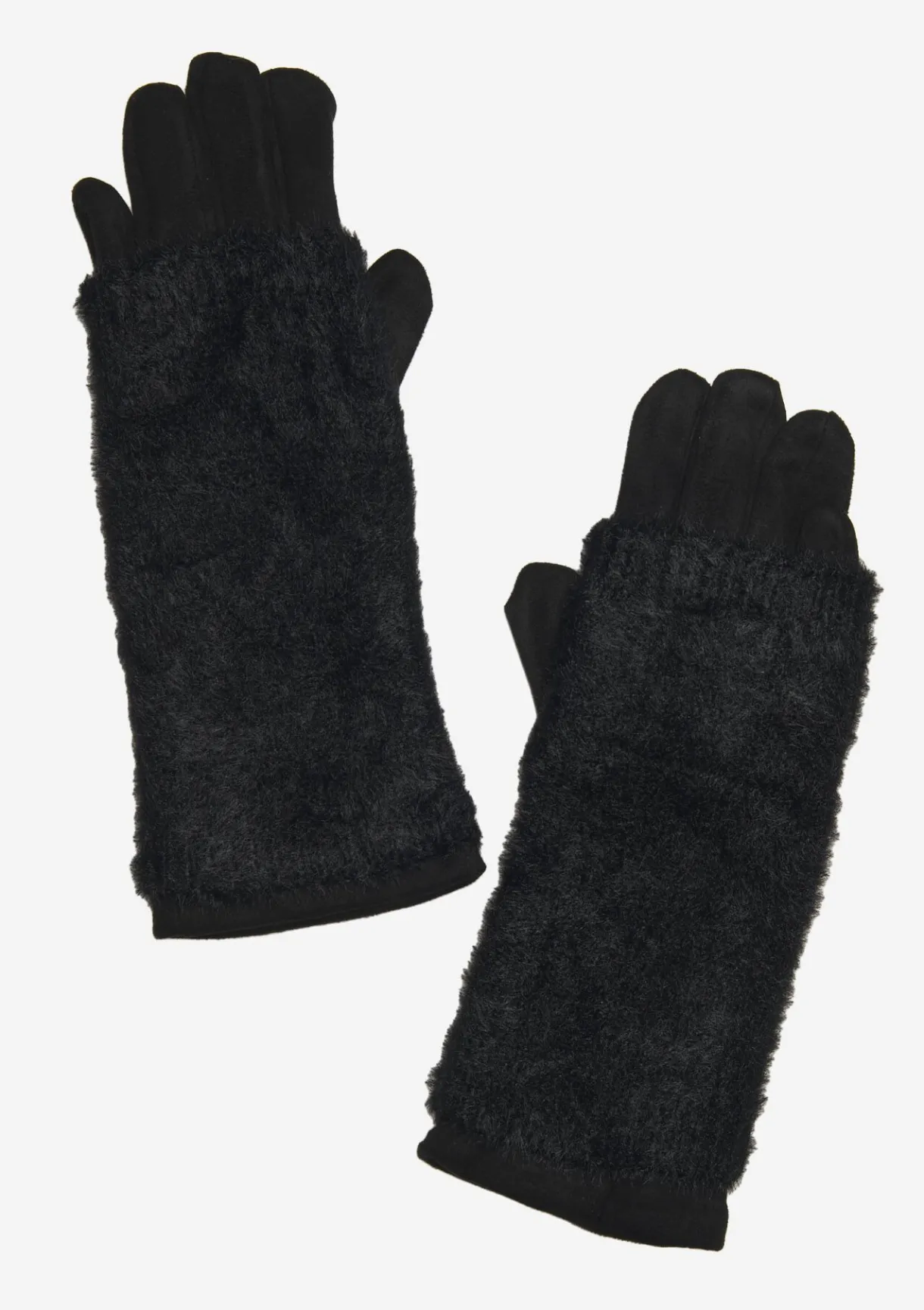 LolaLiza 2-in-1 handschoenen suèdine & breisel- Accessoires