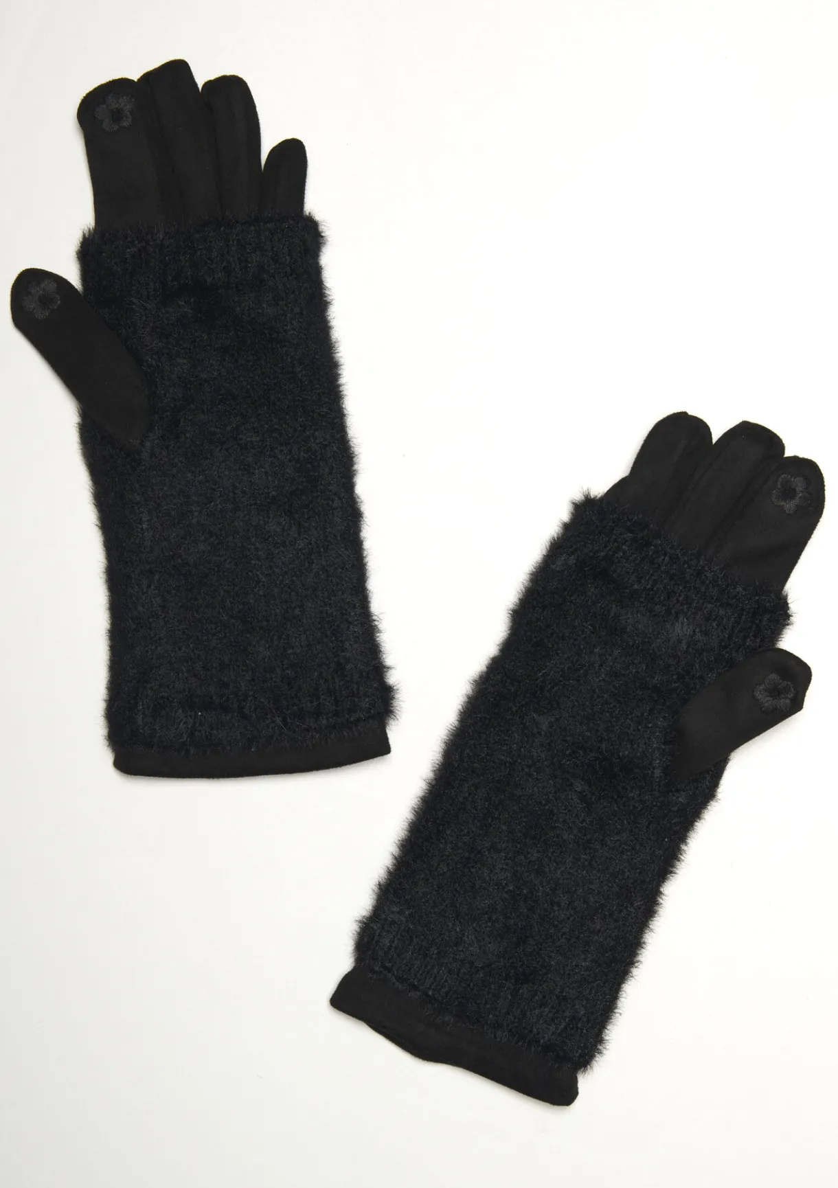 LolaLiza 2-in-1 handschoenen suèdine & breisel- Accessoires