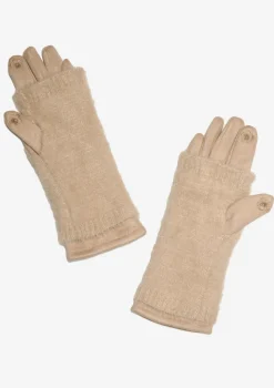 LolaLiza 2-in-1 handschoenen suèdine & breisel- Accessoires