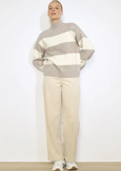 LolaLiza Jacquard coltrui- Truien En Cardigans