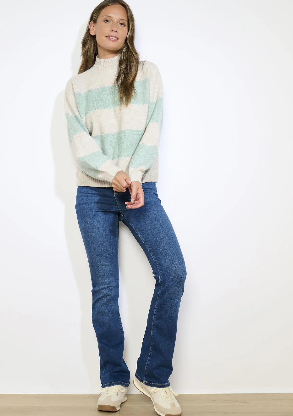 LolaLiza Jacquard coltrui- Truien En Cardigans