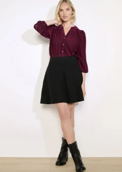 LolaLiza Jacquard top met structuur- Tops En T-Shirts