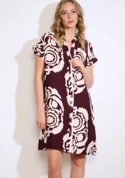 LolaLiza Jurk met grafische print- Jurken