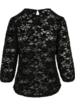 LolaLiza Kanten top met 3/4-mouwen- Tops En T-Shirts