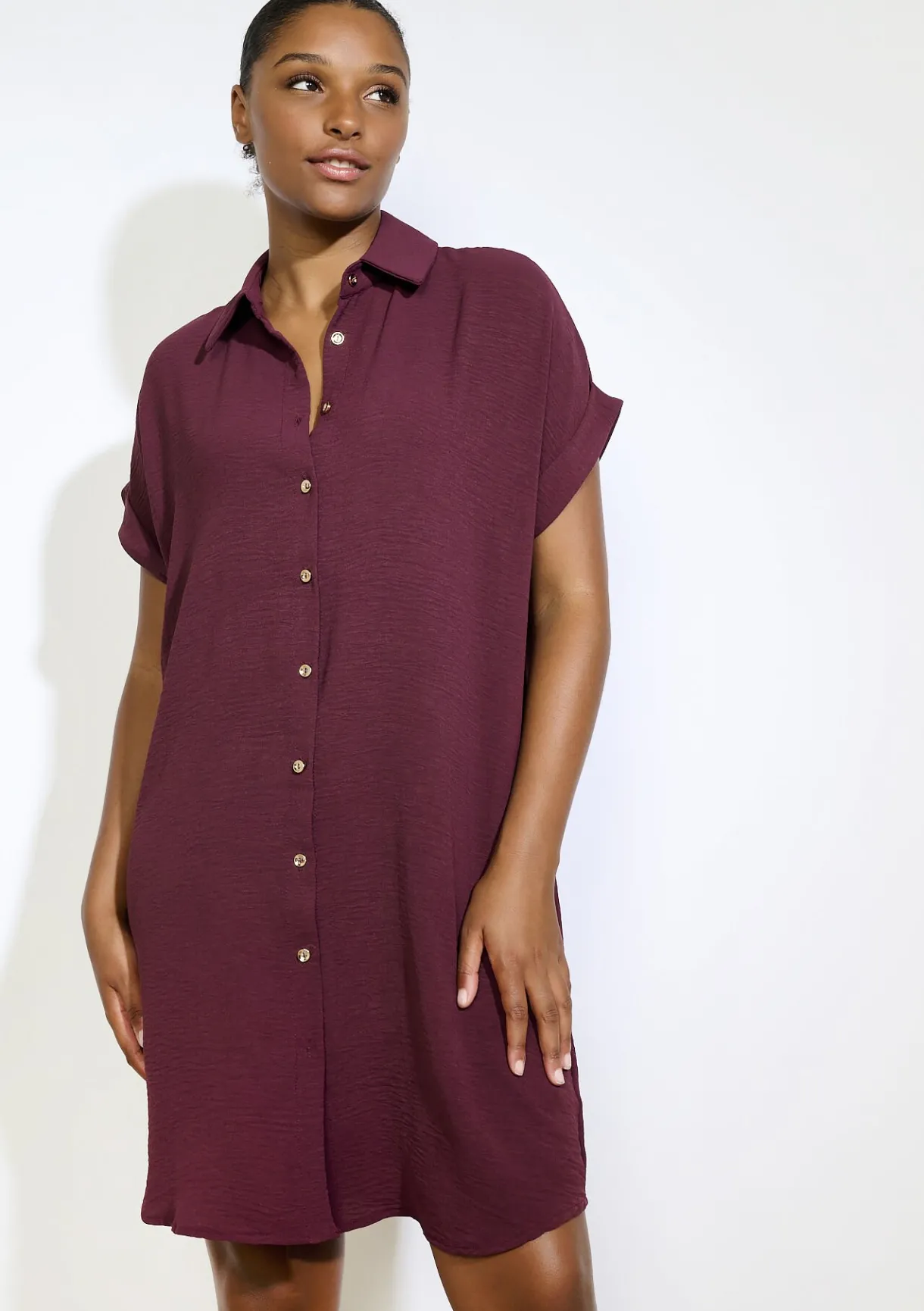 LolaLiza Korte overhemdjurk- Jurken