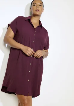 LolaLiza Korte overhemdjurk- Jurken