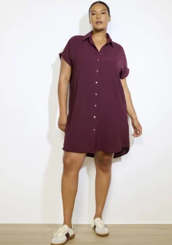 LolaLiza Korte overhemdjurk- Jurken