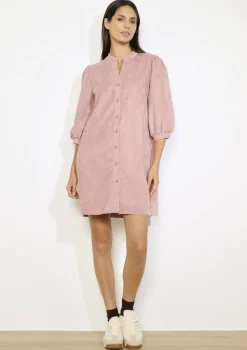 LolaLiza Korte jurk in ribfluweel- Jurken