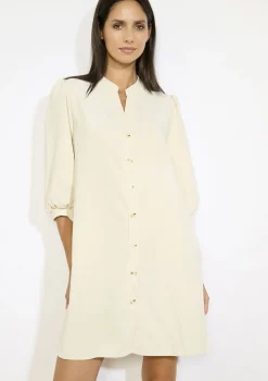 LolaLiza Korte jurk in ribfluweel- Jurken