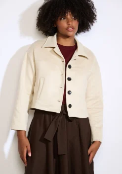 LolaLiza Korte Suedine Jas- Vesten En Blazers