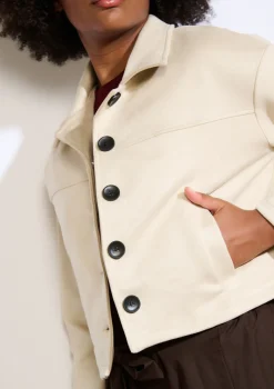 LolaLiza Korte Suedine Jas- Vesten En Blazers