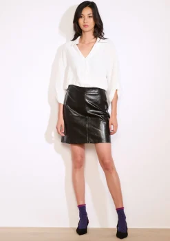 LolaLiza Korte vinylrok- Rokken