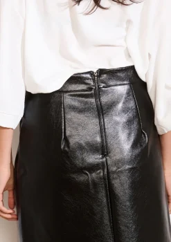 LolaLiza Korte vinylrok- Rokken