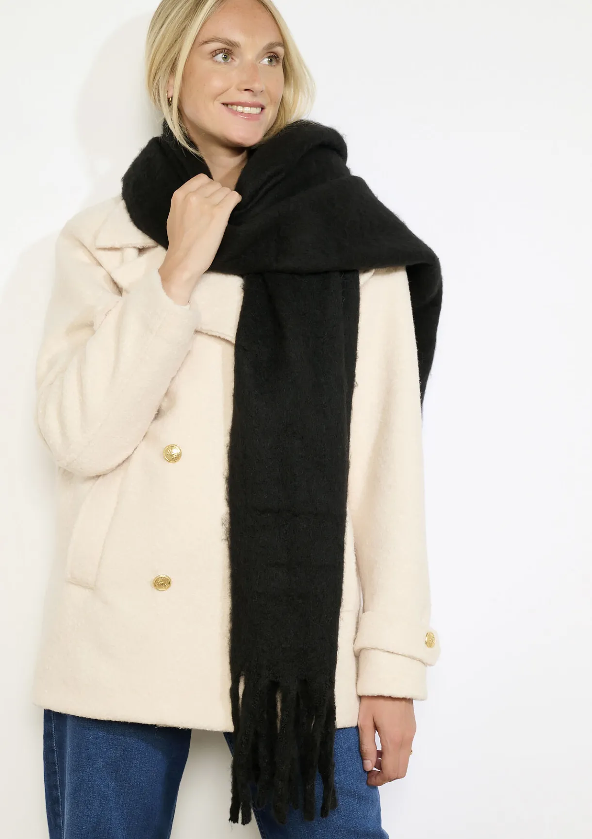 LolaLiza Lange effen sjaal- Accessoires