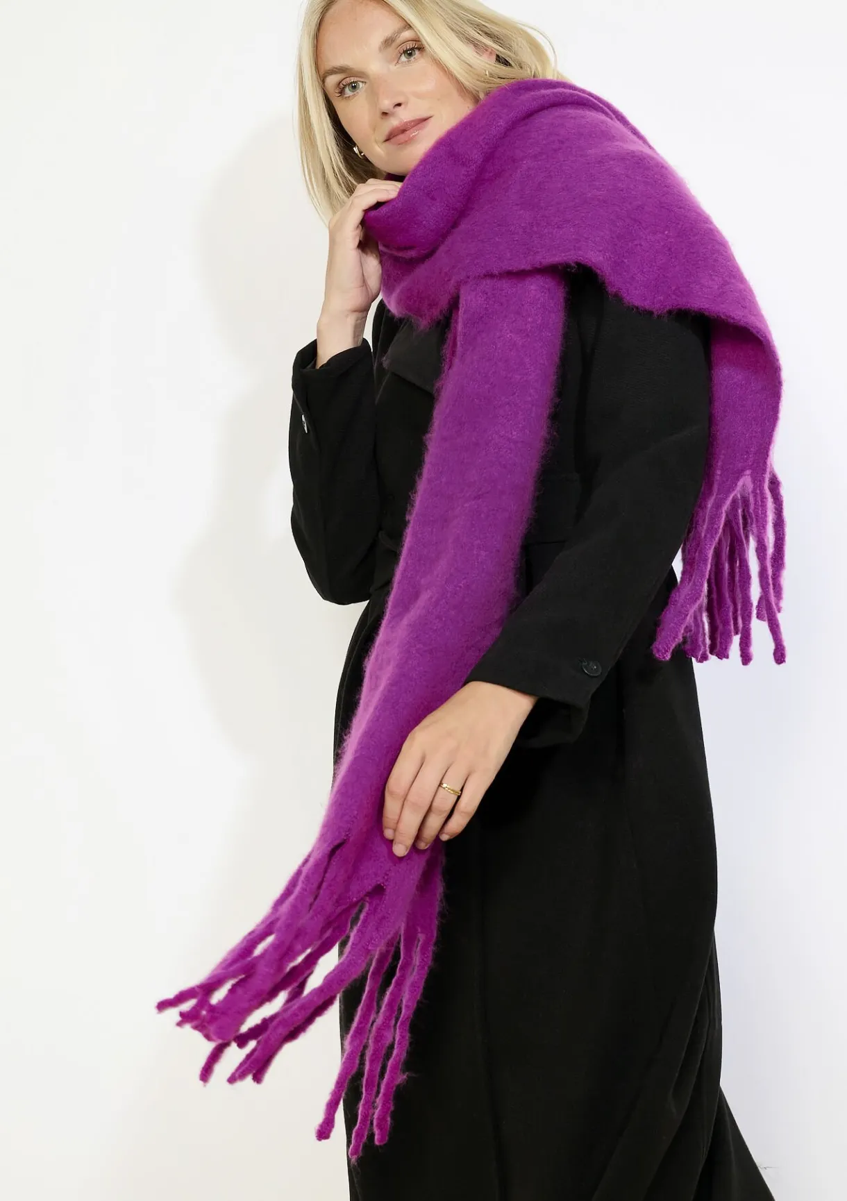 LolaLiza Lange effen sjaal- Accessoires