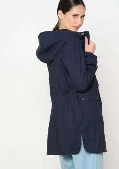 LolaLiza Lange gecoate parka- Mantels En Jassen