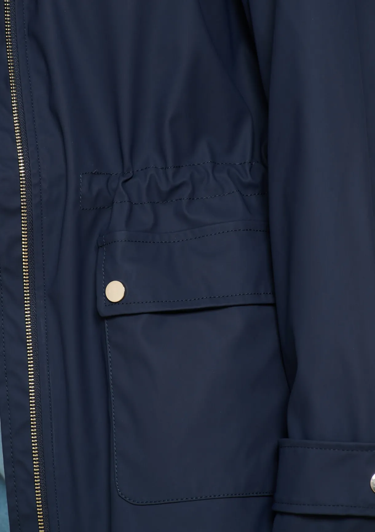 LolaLiza Lange gecoate parka- Mantels En Jassen