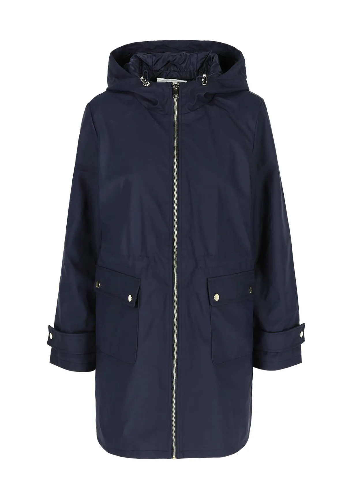 LolaLiza Lange gecoate parka- Mantels En Jassen