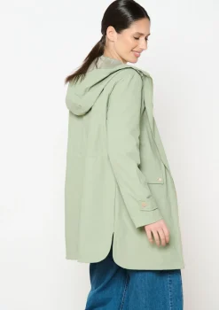 LolaLiza Lange gecoate parka- Mantels En Jassen