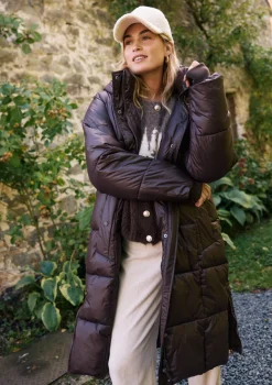 LolaLiza Lange gewatteerde jas- Mantels En Jassen