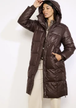 LolaLiza Lange gewatteerde jas- Mantels En Jassen