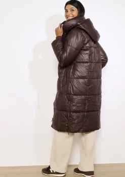 LolaLiza Lange gewatteerde jas- Mantels En Jassen