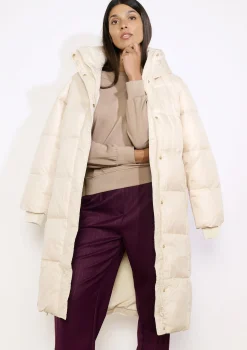 LolaLiza Lange gewatteerde jas- Mantels En Jassen