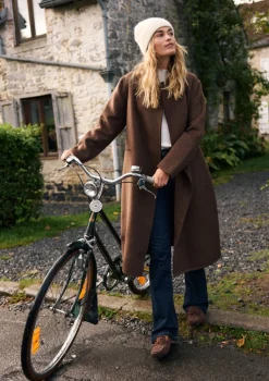 LolaLiza Lange jas zonder kraag- Mantels En Jassen