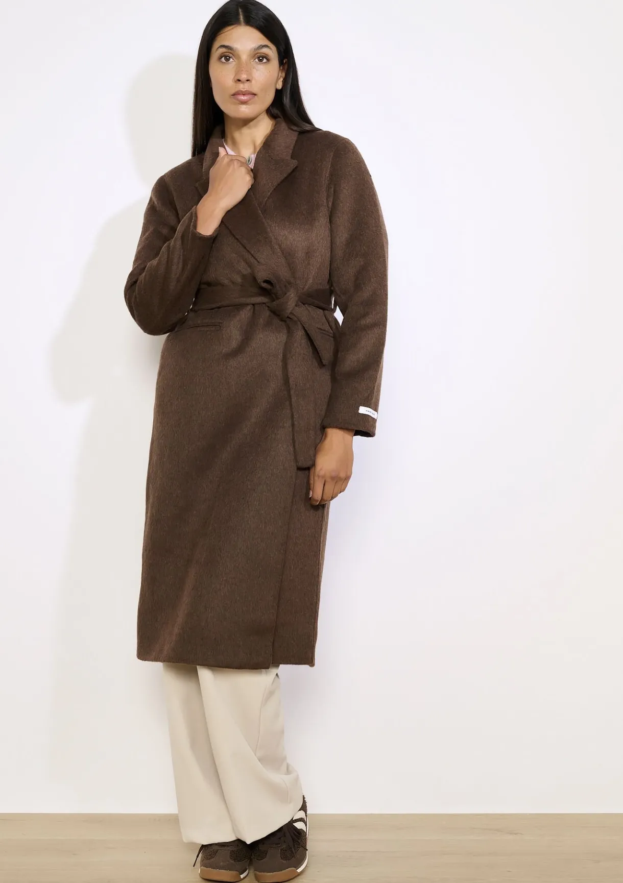 LolaLiza Lange jas zonder kraag- Mantels En Jassen