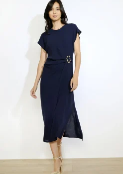 LolaLiza Lange jurk met gesp- Jurken