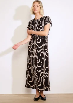 LolaLiza Lange jurk met print- Jurken