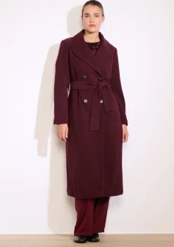 LolaLiza Lange mantel met ceintuur- Mantels En Jassen