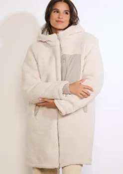 LolaLiza Lange omkeerbare jas- Mantels En Jassen