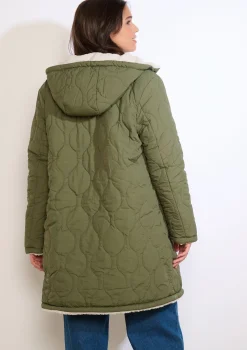 LolaLiza Lange omkeerbare jas- Mantels En Jassen