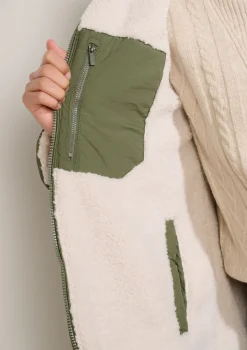 LolaLiza Lange omkeerbare jas- Mantels En Jassen