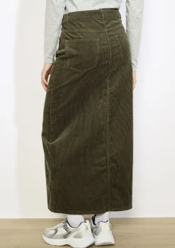 LolaLiza Lange ribfluwelen rok- Rokken